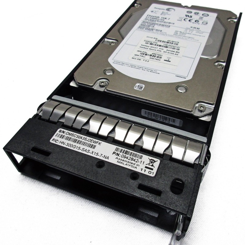 NetApp X410A-R5 300GB 15K SAS Hard Disk for DS4243 Shelf Hard Disk Drive HDD