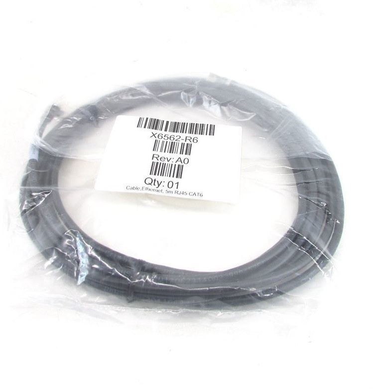 NetApp X6562-R6 5M (16.4 Foot) Cat6 RJ-45 Male - RJ-45 Male Black Ethernet Cable