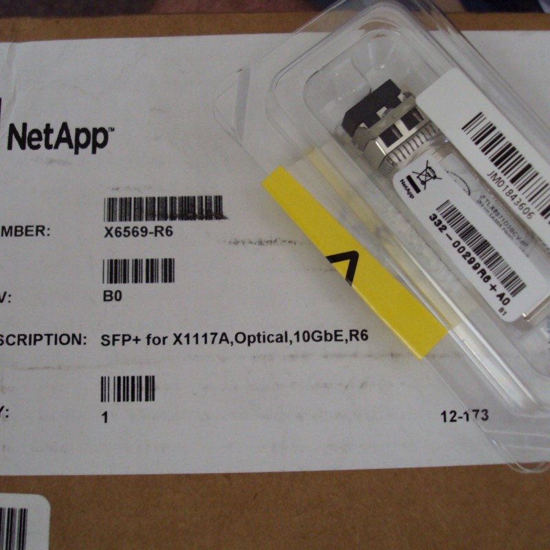 NetApp X6569-R6 SFP+ for X1117A Optical Transceiver 10GbE 10Gb