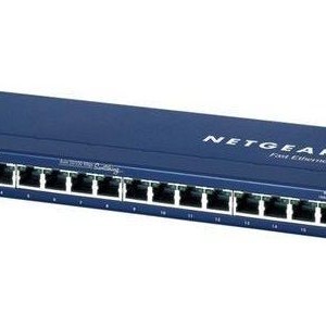 16-Port Dual Speed Network Hub (10/100 Mbps)