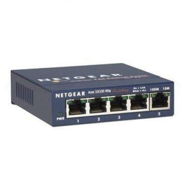 ProSafe FS105 5-Port 10/100 Desktop Ethernet Switch
