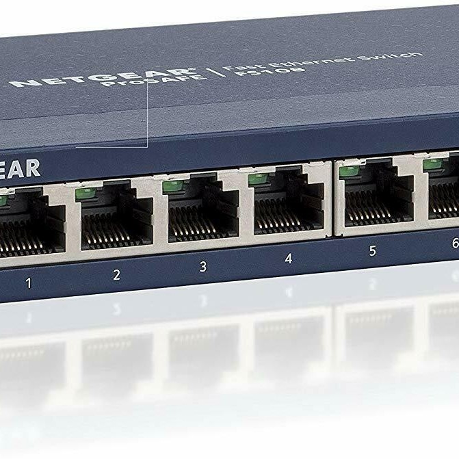 Netgear FS108 ProSafe 8-Port 10/100 Desktop Switch