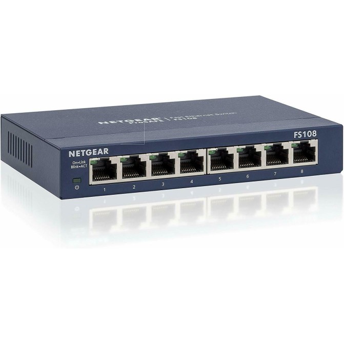 Netgear FS108 ProSafe 8-Port 10/100 Desktop Switch