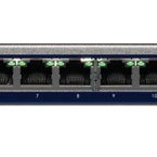 16-Port 10/100 ProSafe Plus FS116E Fast Ethernet Switch with Prioritization & VLAN