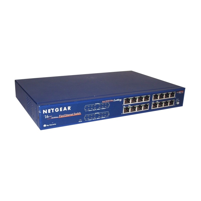 Netgear FS516 16-Port Fast Ethernet Switch (10/100)