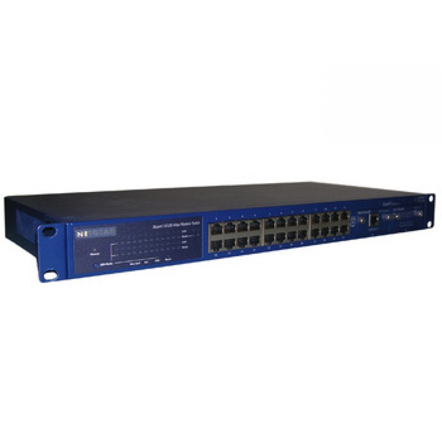 Switch Netgear Ethernet 24-Port ProSafe FS726 Modular 10/100