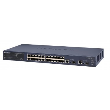 ProSafe 24-Port 10/100 Smart Switch 12-Ports PoE/2-Ports Gb