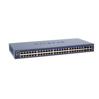 ProSafe 48-Port 10/100 Switch with 4 Gigabit Ports