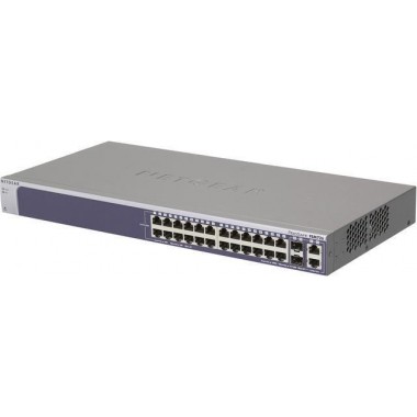 ProSafe FSM726 24-Port Managed Ethernet Switch 10/100 L2 with 2 Combo Gig Ports