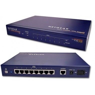 ProSafe VPN Firewall with Integrated 8-Port 10/100 Ethernet Switch