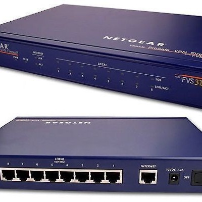 Netgear FVS318 ProSafe VPN Firewall with Integrated 8-Port 10/100 Ethernet Switch