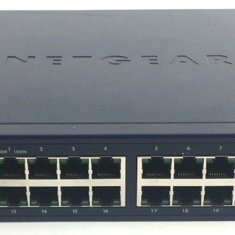 Netgear GS524T ProSafe 24-Port Copper 10/100/1000Mbps Gigabit External Ethernet Switch
