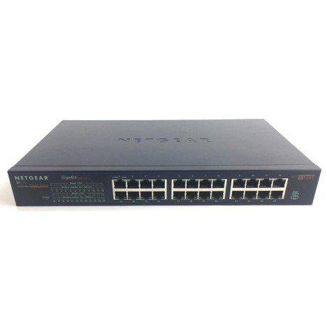 Netgear GS524T ProSafe 24-Port Copper 10/100/1000Mbps Gigabit External Ethernet Switch