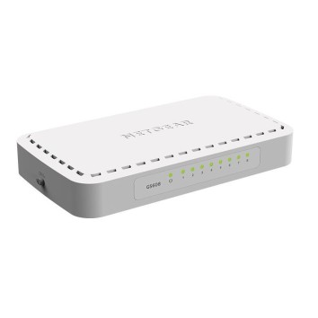 Netgear GS608 ProSafe 8-Port Gigabit Ethernet Switch Netgear GS608 ProSafe 8-Port Gigabit Ethernet Switch
