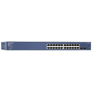 Netgear GS724TP-100NAS 24-Port Web Managed 10/100/1000 Ethernet Standalone RJ45 PoE Switch Netgear GS724TP-100NAS 24-Port Web Managed 10/100/1000 Ethernet Standalone RJ45 PoE Switch