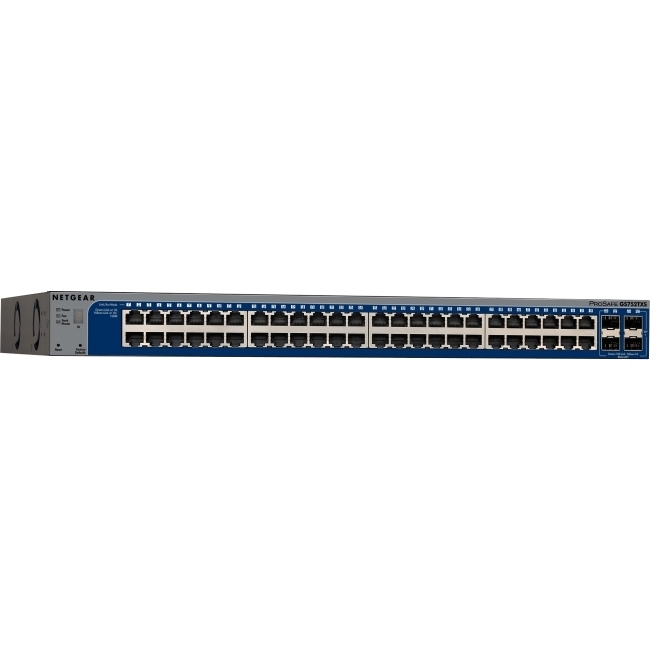 Netgear GS752TXS-100NAS ProSafe GS752TXS 48-Port Gigabit Smart Stackable Switch