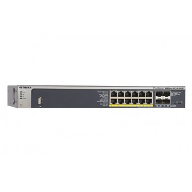 GSM5212P 12-Port Managed Gigabit PoE+ Desktop L2+ Switch