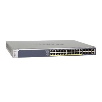 Netgear GSM7228PS-100NAS ProSafe 24-Port Gigabit PoE Stackable L2+ Managed Switch