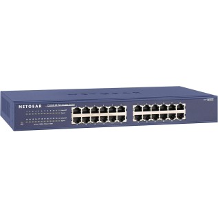Netgear JGS524 24-Port Unmanaged Gigabit Ethernet Switch 24 x 10/100/1000Base-T