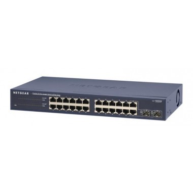 24-Ports Rack Mountable Switch