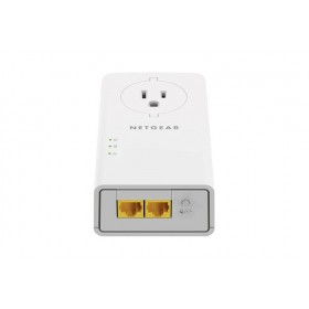 Powerline 2000 Network Extender with Extra Outlet PowerLine Ethernet Adapter - SINGLE UNIT