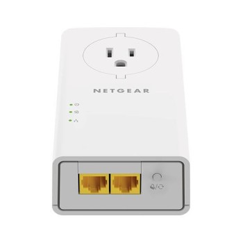 Powerline 2000 Network Extender with Extra Outlet PowerLine Ethernet Adapter - SINGLE UNIT