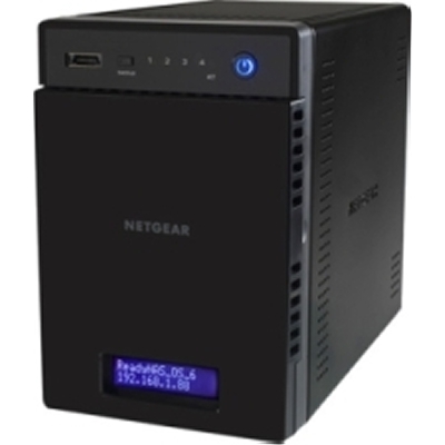 Netgear RN31400-100NAS ReadyNAS 314 Network Storage Server (NAS) Diskless Gigabit Ethernet