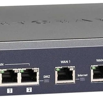 Netgear SRX5308-100NAS ProSafe SRX5308 Quad WAN Gigabit SSL VPN Firewall 4-Port WAN Gigabit