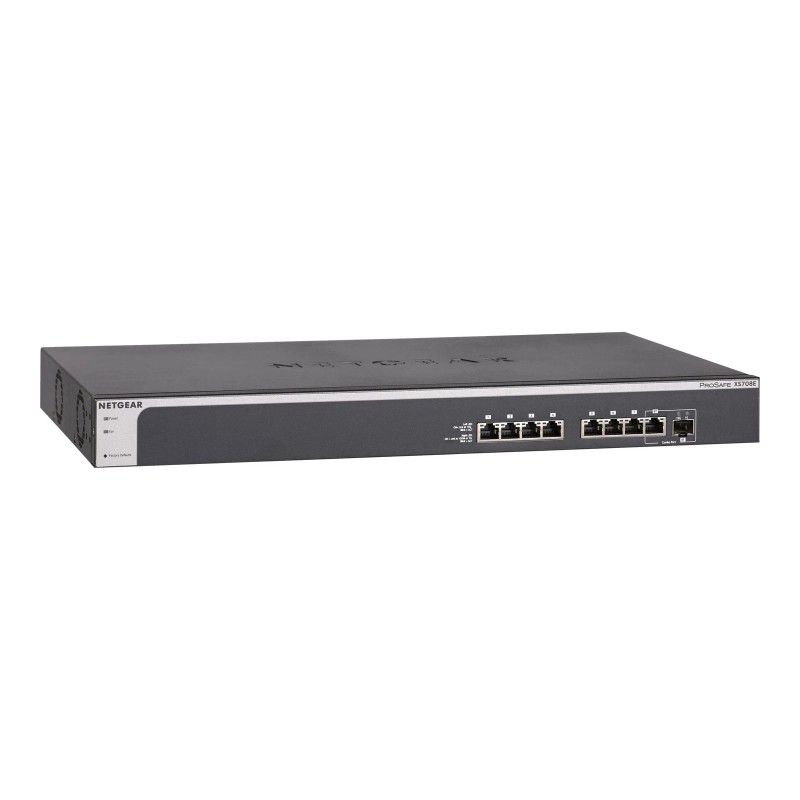 Netgear XS708E-100NES ProSafe Plus XS708E 8-Port 10-Gigabit Ethernet Switch