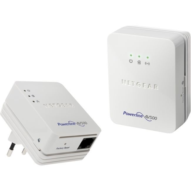 Netgear XWNB5201-100PAS PowerLine 500 WIFI Access Point Kit