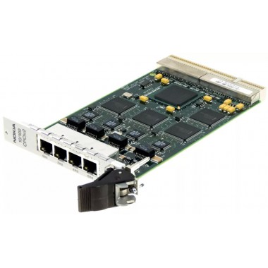 4-Port 10/100 Ethernet cPCIv2 Interface Card for IP740