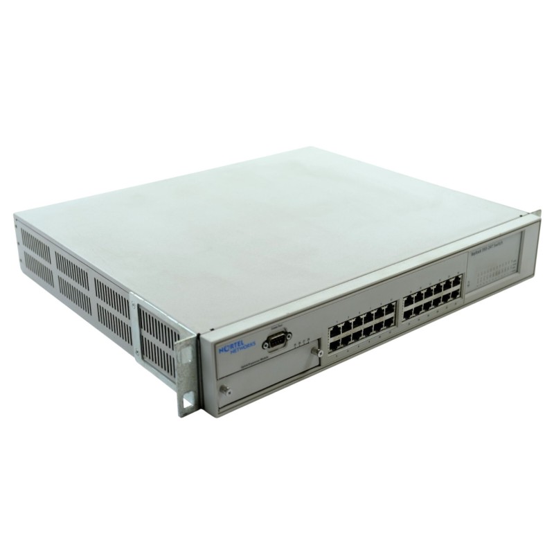 Nortel AL2012A17 350-24T BayStack Ethernet Switch with 24 10/100 Ports