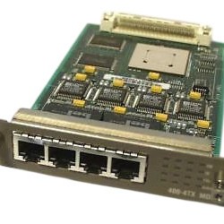 4-Port 10/100Base-TX RJ45 MDA 4-Port 10/100Base-TX RJ45 MDA