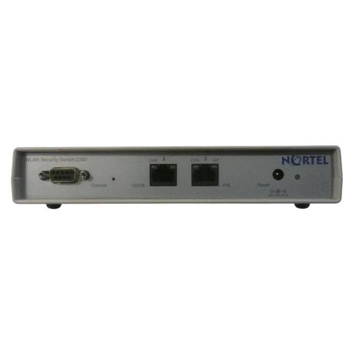 Nortel DR4001A72 2350 Wireless Security Switch LAN Controller with 802.11ac, 4-Port Gigabit Ethernet, and Integrated PoE
