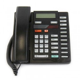 Black Office Phone Meridian 9316CW