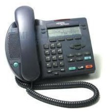 Nortel NTDU76 I2002 IP Phone with Stand and Power Injector
