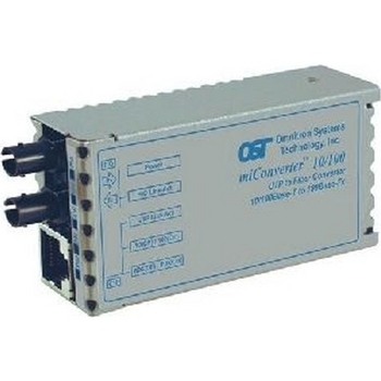 miConverter 10/100Base-TX to 100Base-FX ST/MM (1300nm/5km) US Power