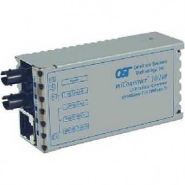 miConverter 10/100Base-TX to 100Base-FX ST/MM (1300nm/5km) US Power