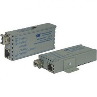 miConverter 10/100/1000Base-T RJ45 to 1000Base-SX SC/MM 850nm/220/550-Meter US Pw