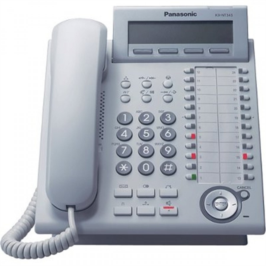 PANASONIC KX-DT343 WHITE DISPLAY SPEAKER PHONE ***NEW PRICE*** 