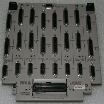 Comsphere 3000 T1 Interface Back Slot Comsphere 3000 T1 Interface Back Slot