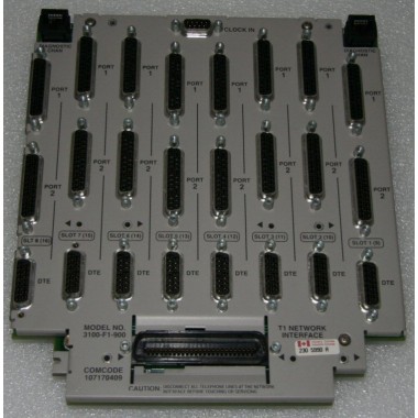 Comsphere 3000 T1 Interface Back Slot