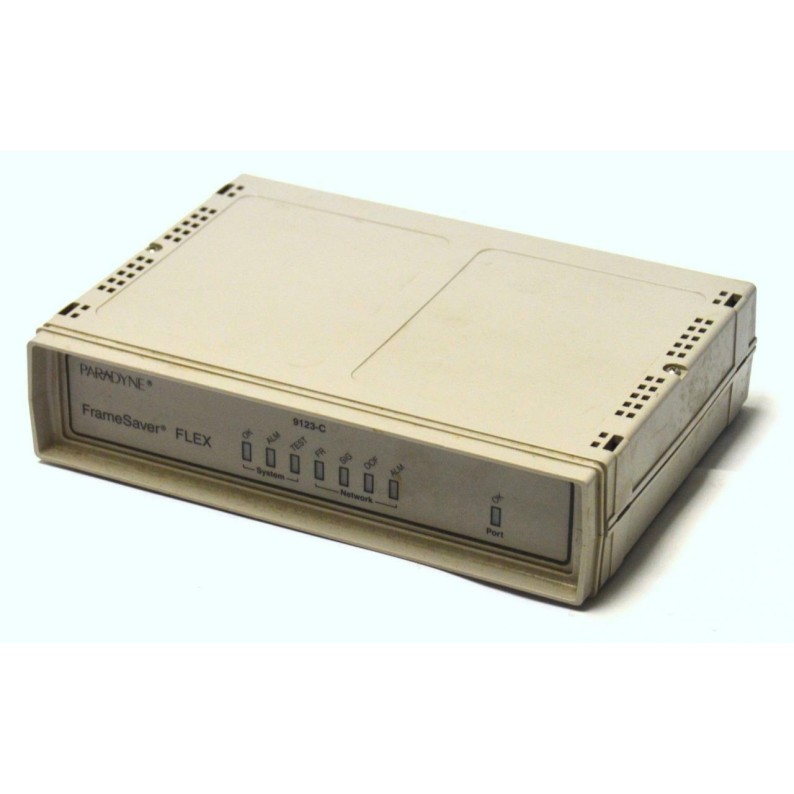 Paradyne 9123-A1-213 FrameSaver iMarc T1 FLEX 64 PVCS DSU/CSU Frame Relay CPE (No Power Supply)
