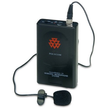 Polycom 2200-00699-002 Wireless Lapel Microphone - 203.400MHz