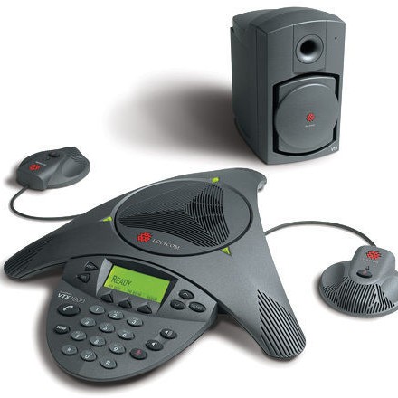 Polycom 2200-07142-001 SoundStation VTX 1000 with Sub & EX Microphone Kit Conference Phone