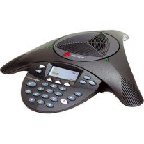 Polycom 2200-07880-160 SoundStation 2W Wireless Conference Phone 1.9GHz DECT6.0 Wireless 12hr Battery