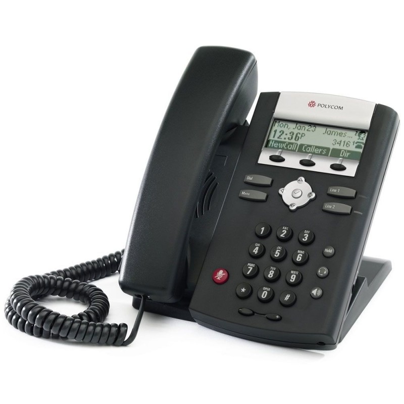 Polycom 2200-12365-025 SoundPoint IP 331 SIP VoIP Phone
