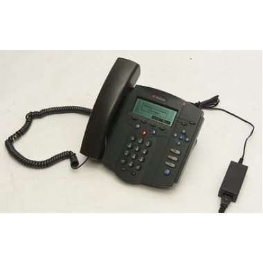 SoundPoint IP 430 SIP VoIP PoE Phone with AC Power Adapter
