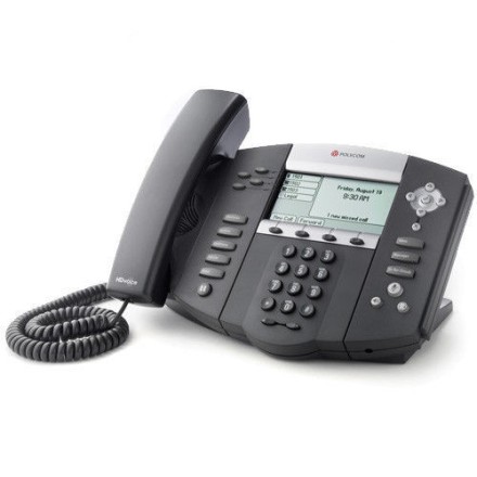 Polycom 2200-12550-025 SoundStation IP 550 VoIP SIP Phone