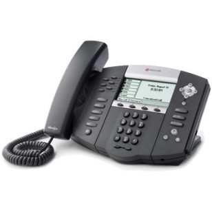 Polycom 2200-12651-001 SoundPoint IP 650 VoIP Phone SIP Asterisk
